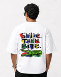 Mean Crocodile Oversized T Shirt